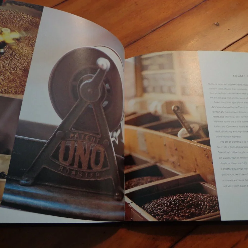 Lot of 2 NEW Books Appetizers & Coffee Colored Photography